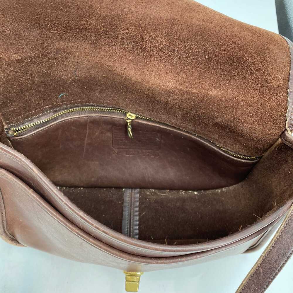 Coach Brown Leather Crossbody Bag | Vintage City Purse OS - Picture 9 of 12